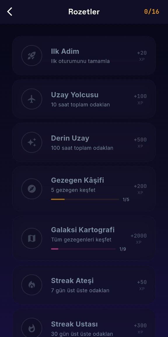 Focus Space screenshot 3