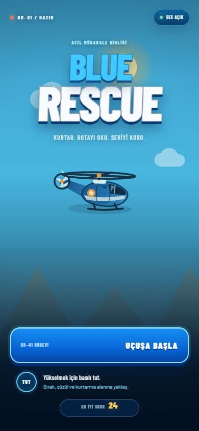 Blue Rescue screenshot 1